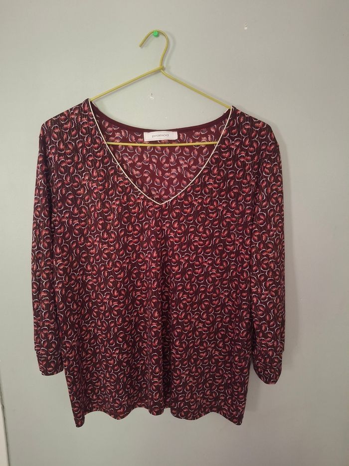Blouse bordeaux 42/44