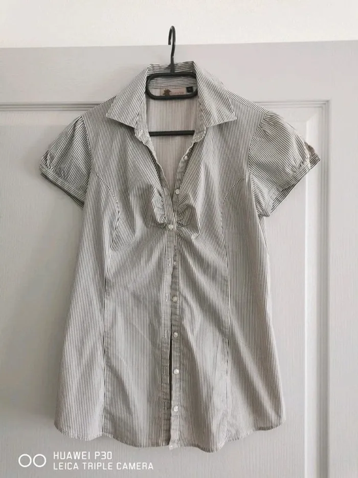 Chemise rayer noir - photo numéro 4