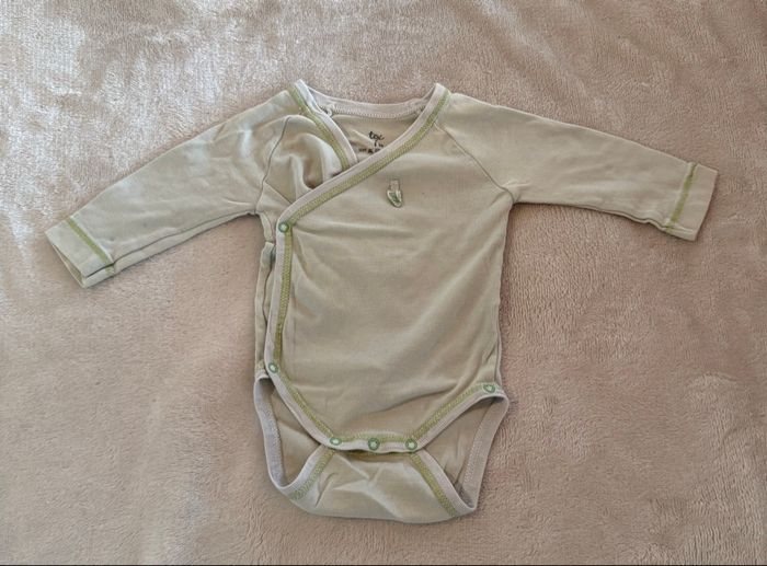 Body à rabats manche longue