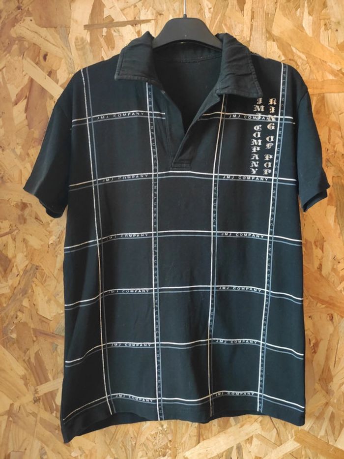 T shirt polo noir - photo numéro 2