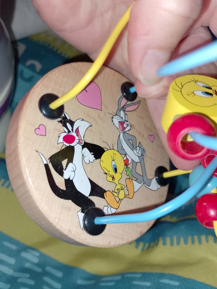 Circuit billes en bois Warner Bros - photo numéro 6