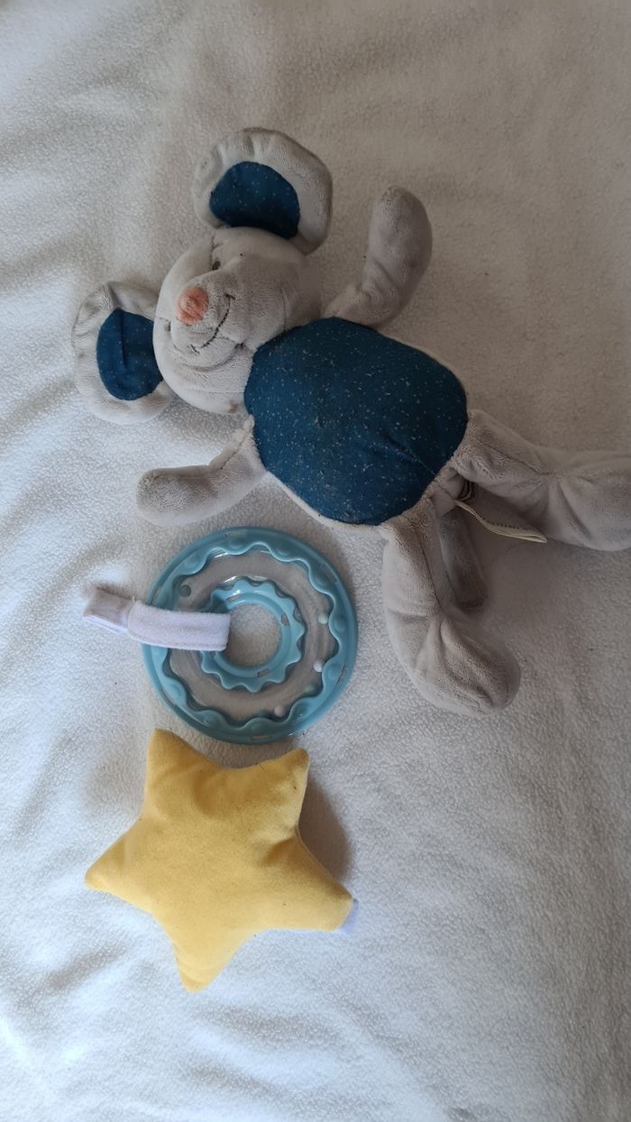 Peluche luc et lea et accessoires