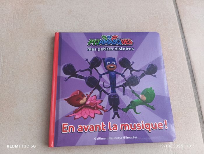 En avant la musique les pyjamasques