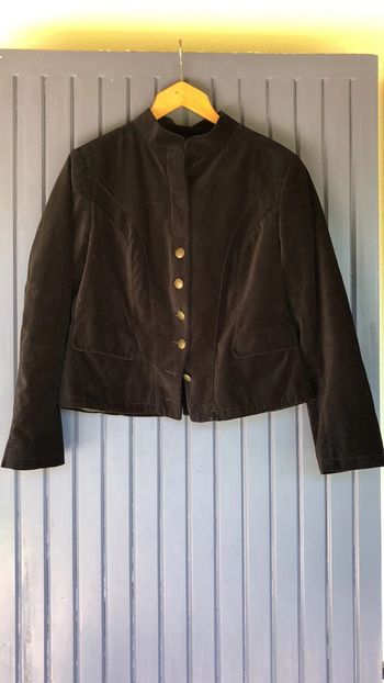 Petite veste ajustée velours taille 4 Jacqueline Riu