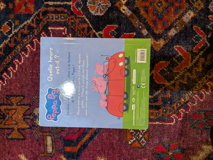 Livre Peppa pig quelle heure est-il - photo numéro 2