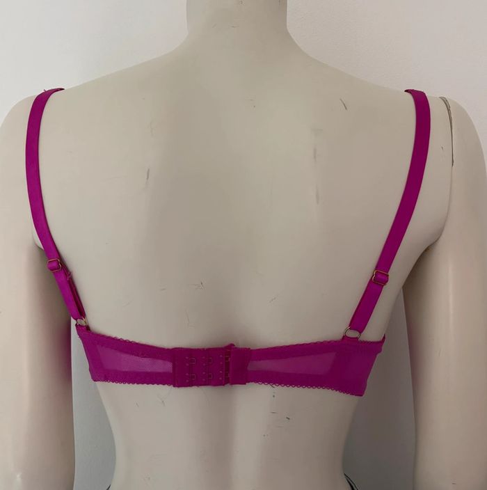 🌺Soutien-gorge push up violet avec dentelle Taille EU 75B/ FR 90B🌺 - photo numéro 6