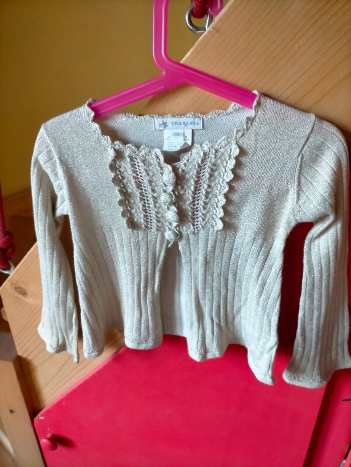 Joli cardigan Charabia 2 ans