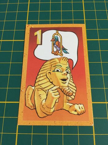 Carte trésor Oiseau 1 pièce détachée jeu de société Ramsès II Ravensburger #A65