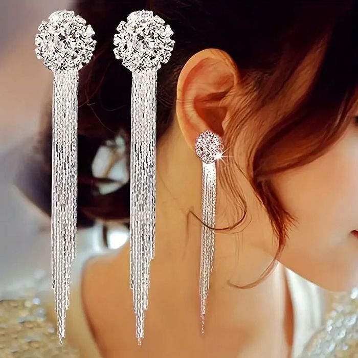 Boucles d'Oreilles Pendantes Élégantes