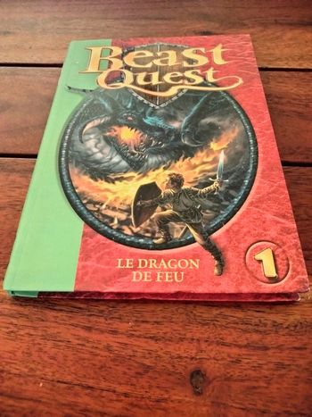 Livre beast quest le dragon de feu 1