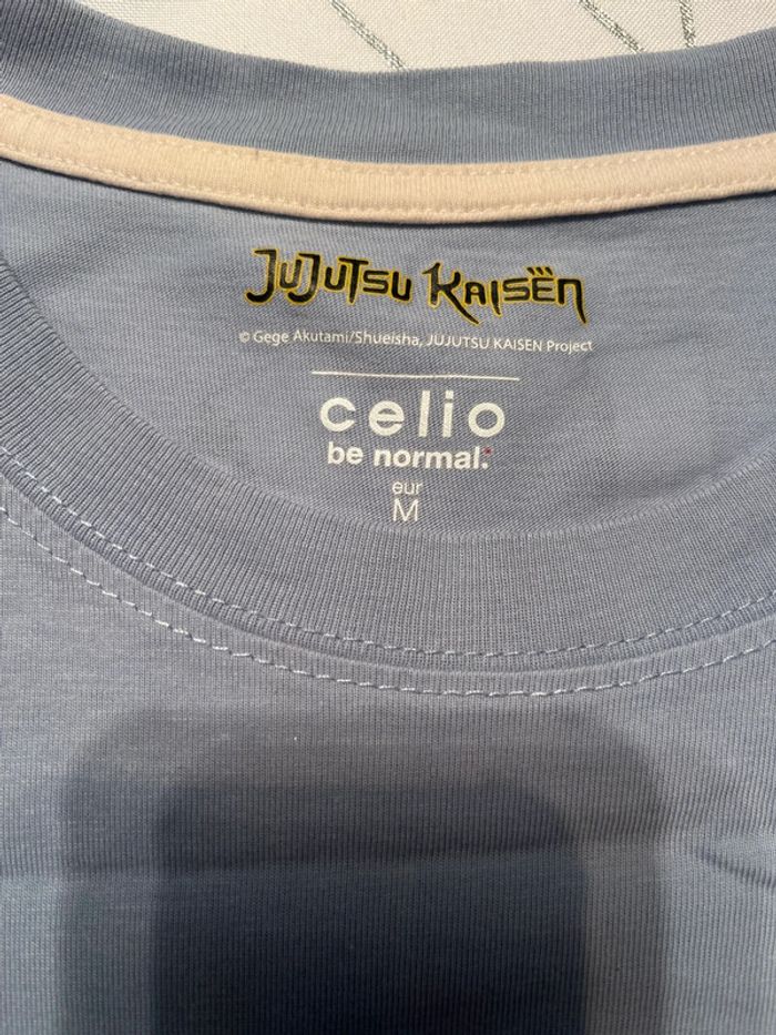 TEE shirt jujustu kaisen celio - photo numéro 7