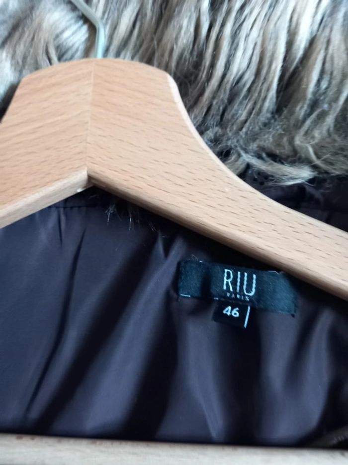 Doudoune Marron Taille 46 - photo numéro 7