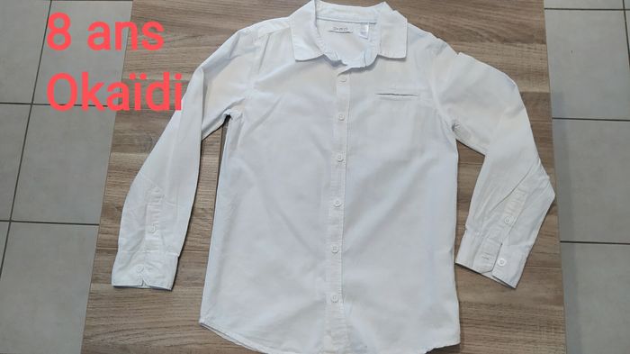 Chemise manches longues 8ans Okaïdi