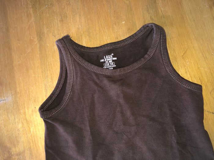 Tee shirt marron - photo numéro 3