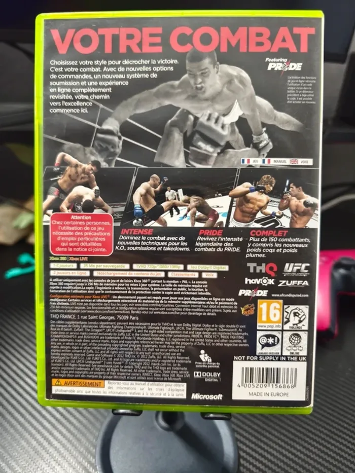 UFC 3 Xbox 360 - photo numéro 5