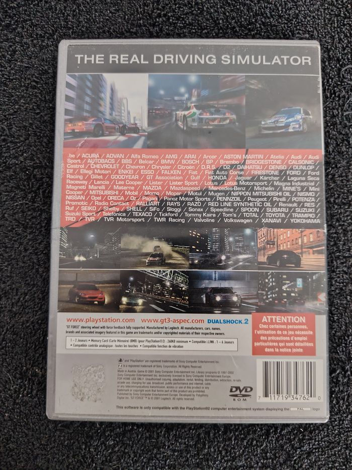 Boîtier Gran Turismo 3 ps2 - photo numéro 3