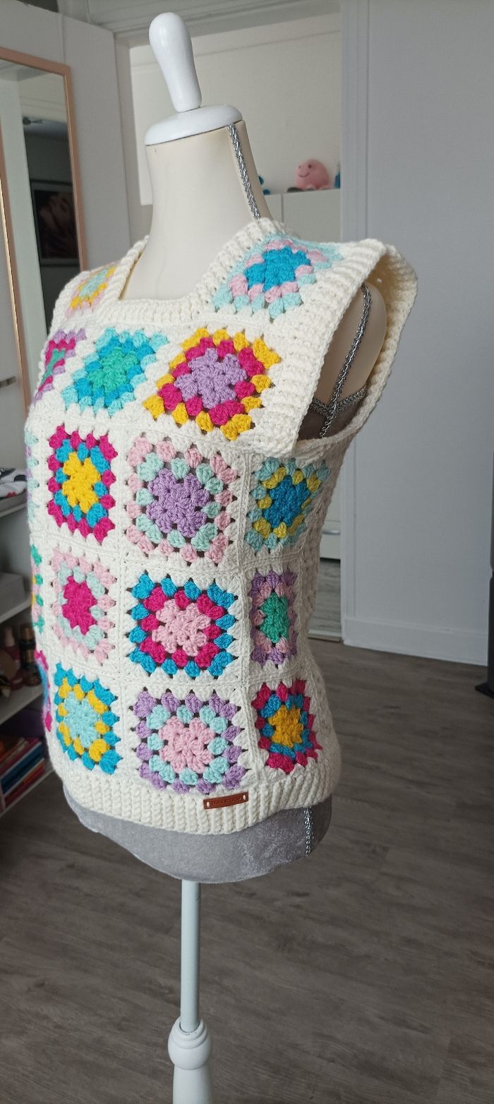 Pull sans manche - photo numéro 9