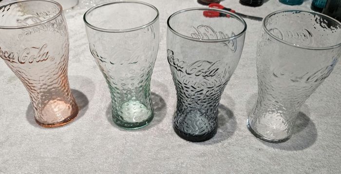 Lot de verre coca cola MacDo