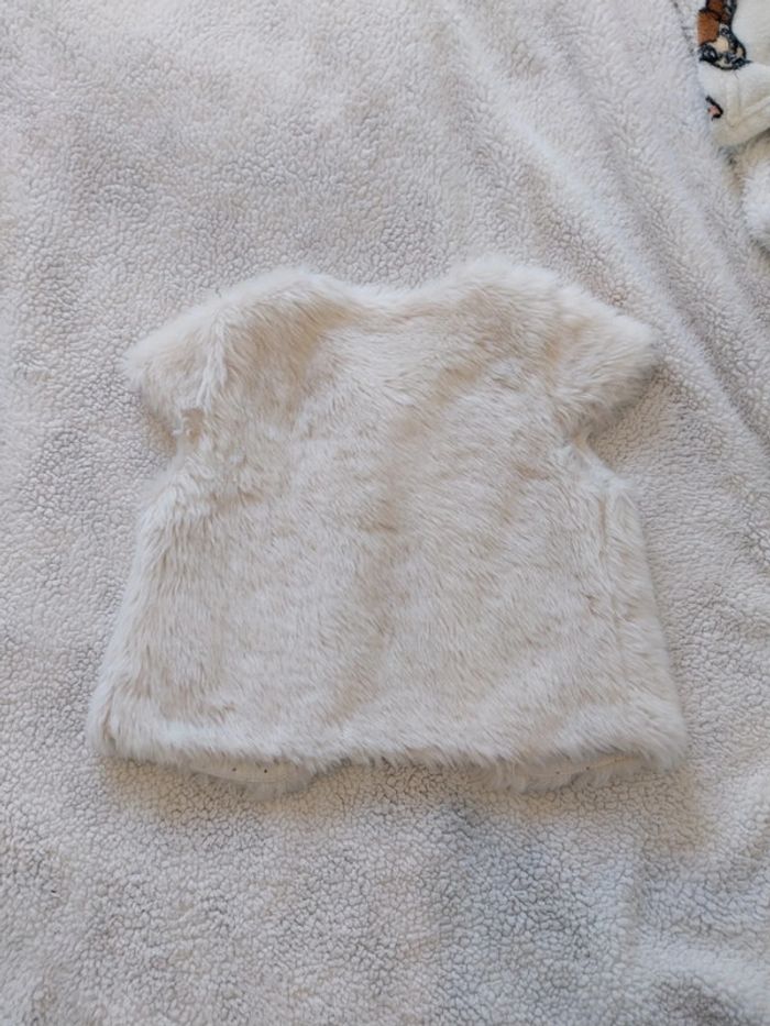 Gilet sans manches fausse fourrure - photo numéro 4
