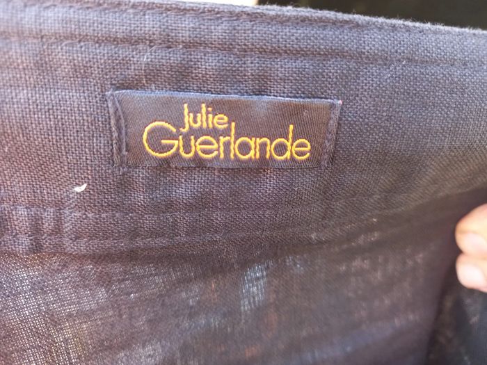 Jupe en lin noir - photo numéro 3