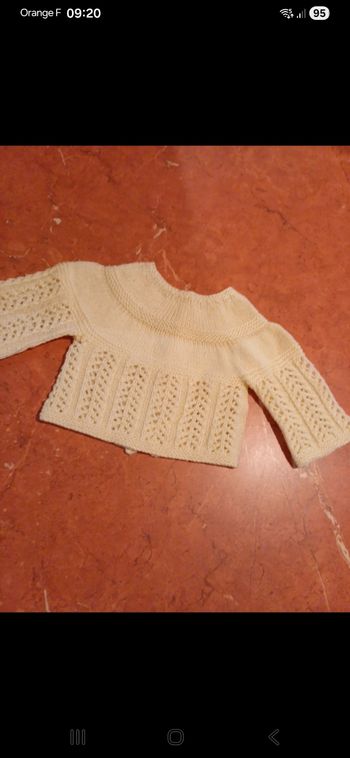 Brassière bébé taille 1 mois