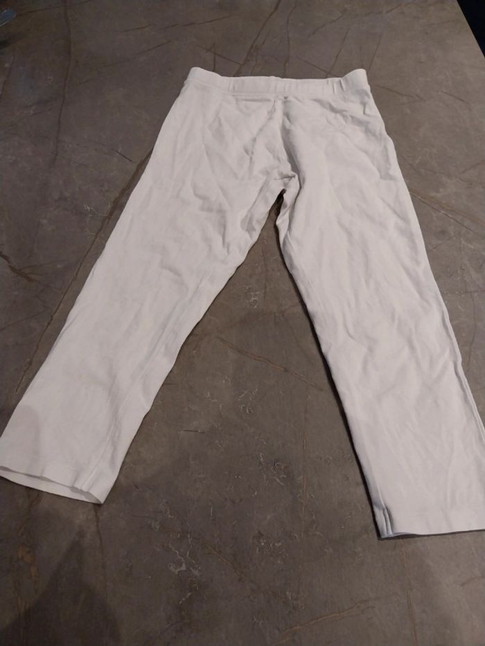 Leggings blanc 10 ans