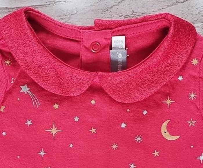 Ensemble fille 6 mois rouge et gris clair Sergent Major - photo numéro 6