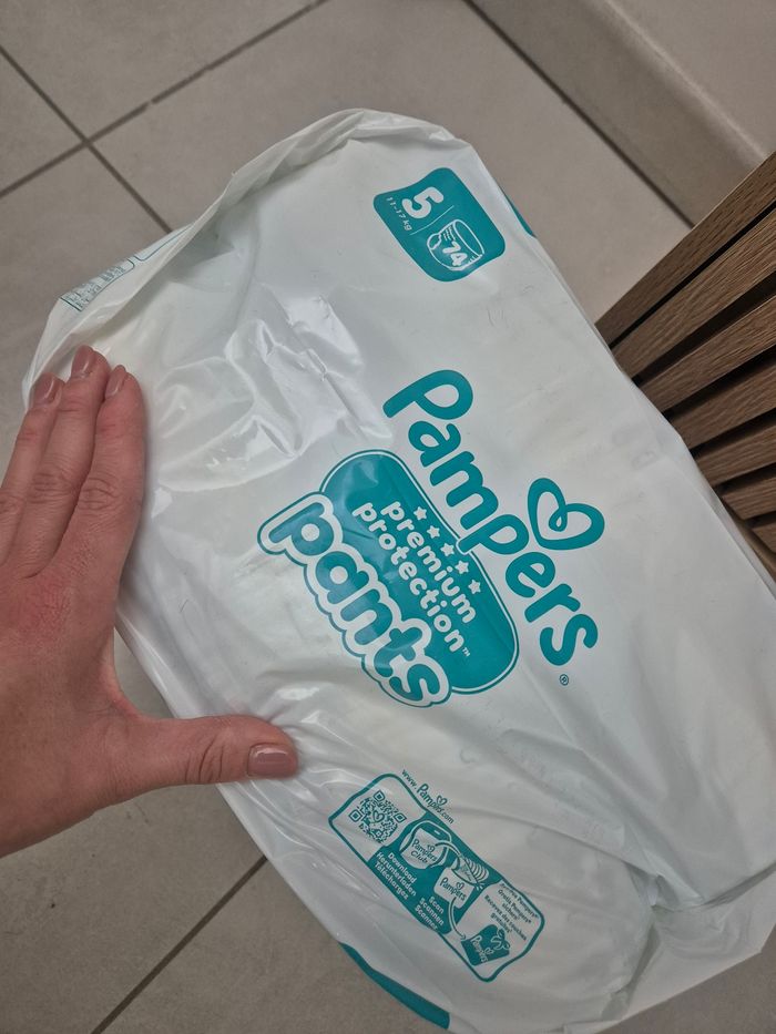 Pampers prenium protection pants taille 5 - photo numéro 3