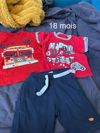 Ensemble bébé garçon.