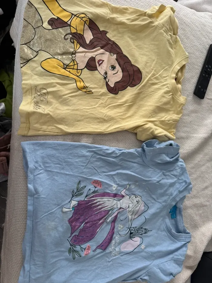 2 t-shirt princesse