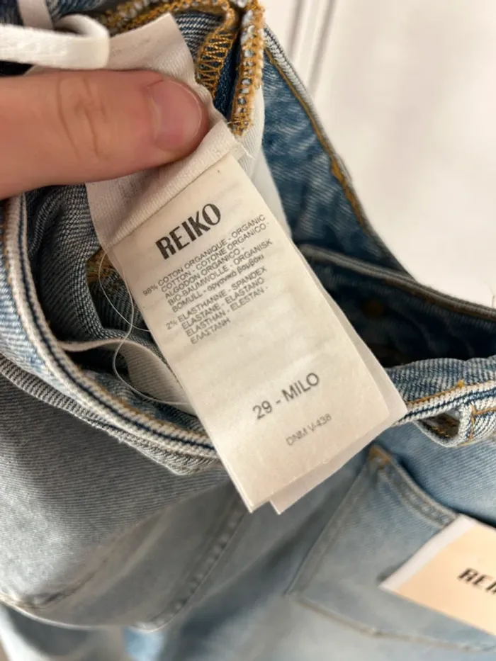 Jean taille haute Reiko W29 neuf - photo numéro 7