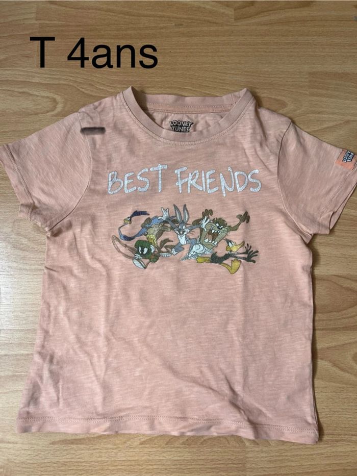 T-shirt Lonney Tunes T 4ans