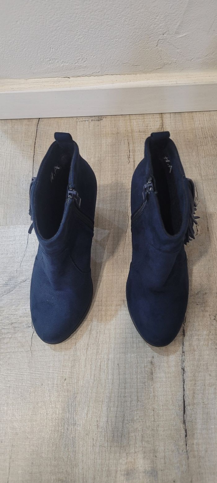 Bottines en daim T 36 - photo numéro 5