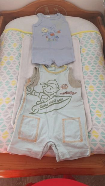 2 combishorts 3 mois