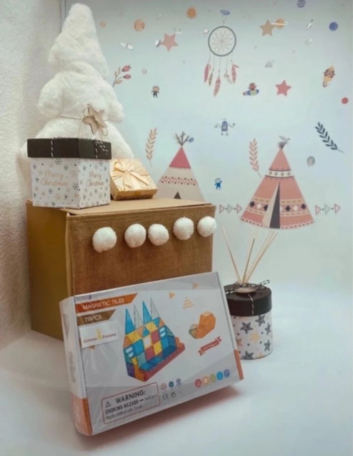 Jeux de blocs de construction magnétiques - 78 pièces neuves - photo numéro 3