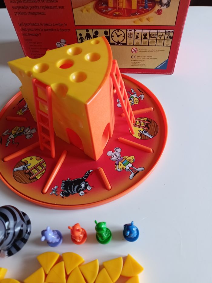 La course aux fromages ravensburger complet sans notice - photo numéro 5