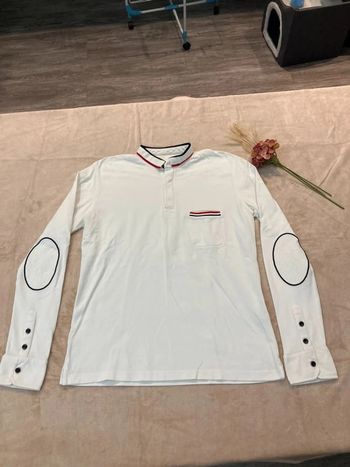 Polo manches longues homme S
