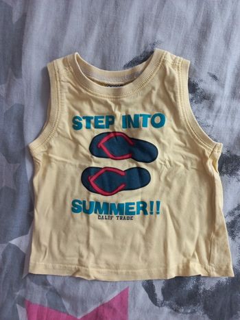 Débardeur jaune Tape à l'œil 9 mois