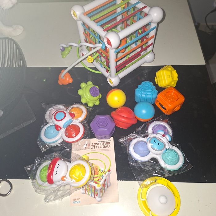 Lot 16 Jouets bebe Montessori - photo numéro 8