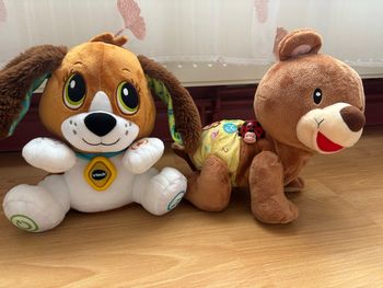 Lot peluche vtech