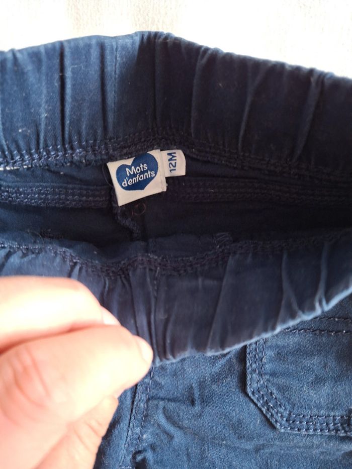 Pantalon bébé garçon 12mois - photo numéro 2