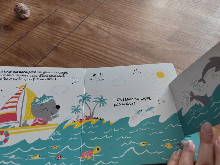 Livre bébé loup dès 6 mois - photo numéro 3