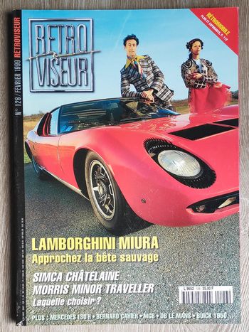 Rétroviseur n°126 - Lamborghini Miura