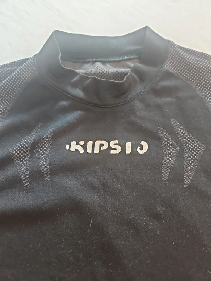 T-shirt thermique Kipsta noir - Xs - photo numéro 3