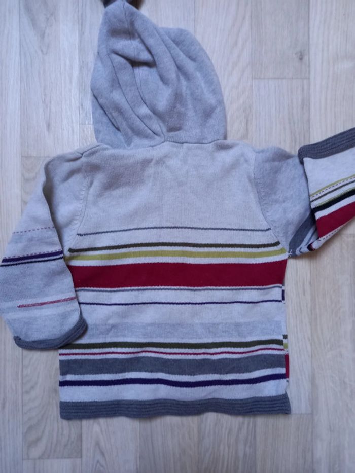 Gilet zippé à capuche - photo numéro 7