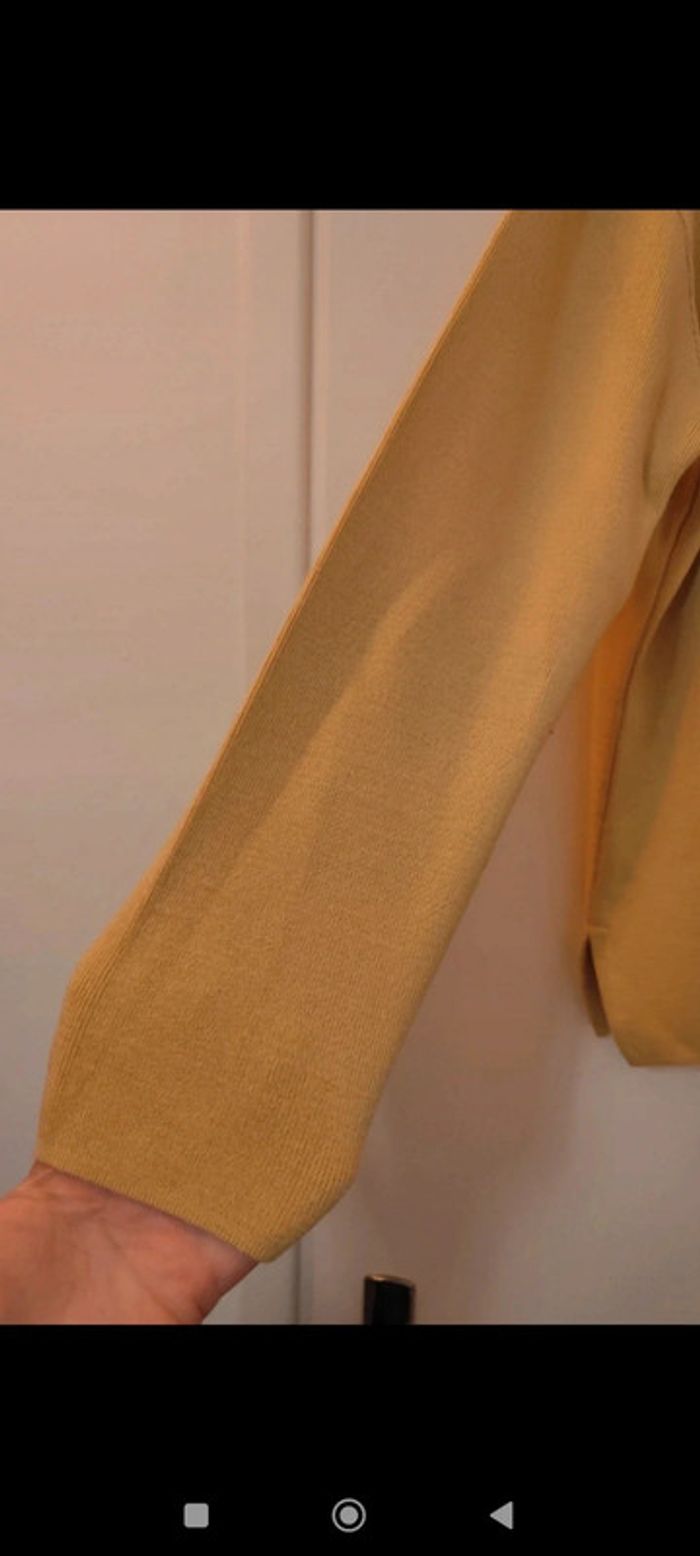 Pull jaune pâle taille L Kalisson - photo numéro 4