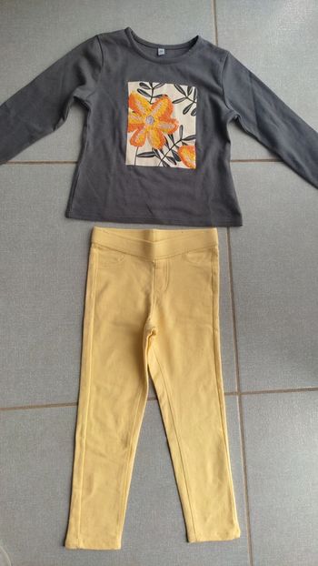 Ensemble t-shirt ML / jegging T.5 A