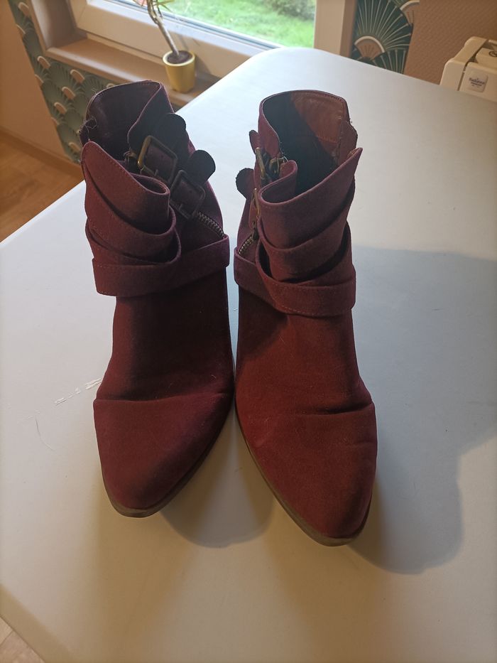 Bottines violet prune - photo numéro 5