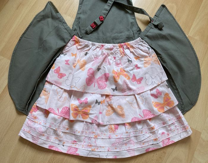 robe portefeuille imprimé papillons 18 mois - photo numéro 5