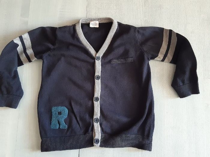 Gilet marine Tape à l'oeil